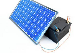 Stockage électricité photovoltaïque en batterie