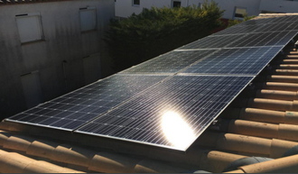Installation de panneaux solaires de 3 kwc