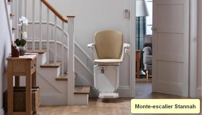 Monte-escalier tournant Stannah
