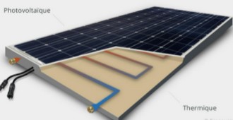 Panneaux solaires hybrides