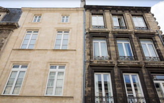 Ravalement d'une façade à Bordeaux